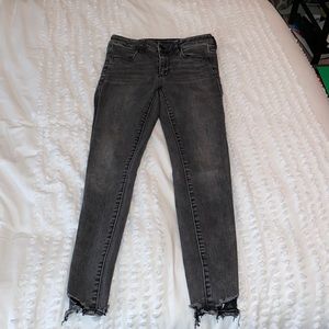 Black American eagle jeans
